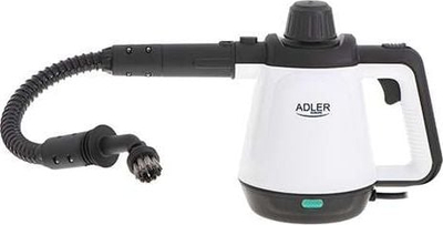 Pastrues me avull Adler AD7038, 2000W, rrjedhë avulli 44g/min, i bardhë e zi