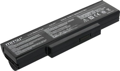 Батерија за лаптоп Митсу A32-N71 за Асус, 6600mAh, 10.8V, црна