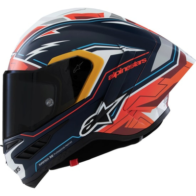 Кацига за мотоцикл Alpinestars Supertech R10 Acosta, L, повеќебојна