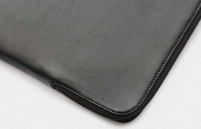 Mbrojtëse laptopi Trunk Case MacBook 13\", lëkurë, për MacBook 13\", e zezë