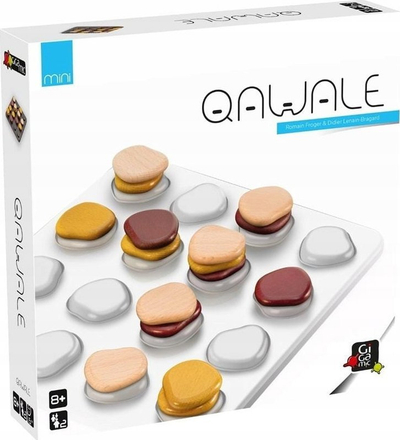 Lojë strategjike Gigamic Qawale Mini, kompakte, portative, shumëngjyrëshe