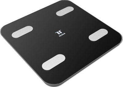 Peshore inteligjente Tesla Smart SC100, me Bluetooth, mban deri 180 kg, e zezë