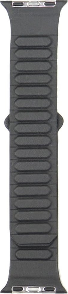 Rrip për Apple Watch me logo Audi, 40 41 42mm, lëkurë sintetike, i zi