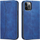 Këllëf portofol Hurtel Magnet Fancy Case për iPhone 12 Pro Max, me mbajtëse kartash, me qëndrim, blu