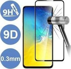 Xham mbrojtës Premium 9D për iPhone 13 Pro Max, Full Glue, 0.3mm, me kornizë të zezë