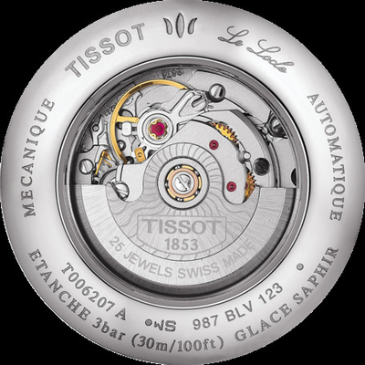 Orë dore për femra Tissot Le Locle Automatic Lady T006.207.11.036.00, e argjendtë