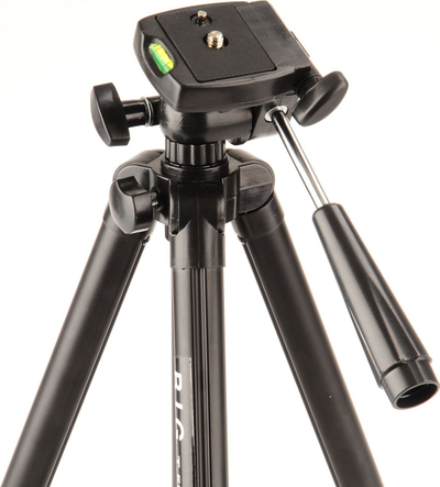 Tripod për kamera B.I.G. T-551, lartësi 41-124cm, alumin, i zi