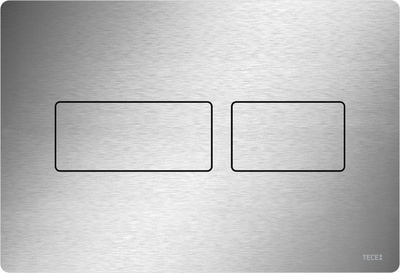 Buton shkarkimi TECE TECEsolid, metal, çelik inox i furizuar, anti-fingerprint