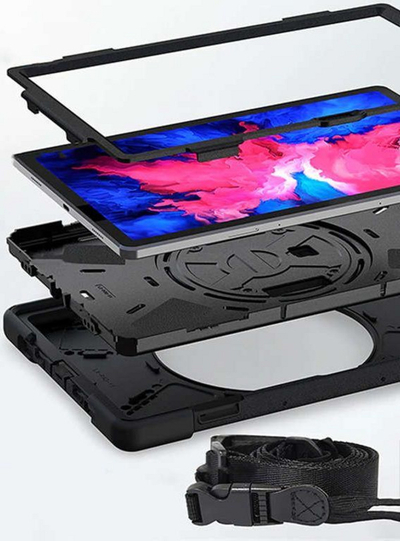Mbështjellëse Alogy Pirate Armor për Lenovo Tab P11 TB-J606F, e zezë