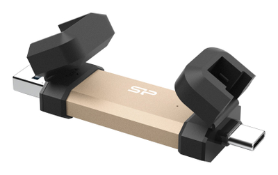 USB меморија Silicon Power DS72, 250GB, златна