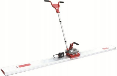 Rrafshues betoni Zeus Vibrating Screed, 2.5 m, motor elektrik 230 V, profil i rrafshët alumini