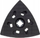 Platinë lëmimi Bosch 2609256956 Delta, 93mm, për veglat multifunksionale PMF