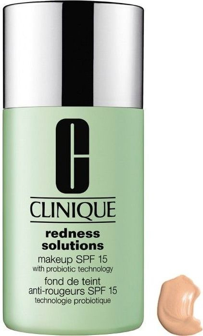 Fondatinë e lëngshme Clinique Redness Solutions Makeup SPF15, nr.01