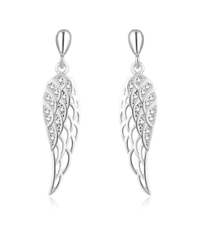 Vathë Adanito Angel Wing, argjend i rodiumuar, cubic zirconia, argjendtë