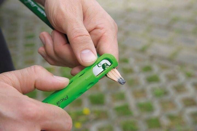 Mbajtëse profesionale për laps Pica Pica Universal Pencil Quiver PICA505-04, me mprehëse, për lapsa trekëndorë