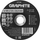 Disk prerës corundum Graphite 41 A60, metal INOX, 125 x 1.0 x 22.2 mm