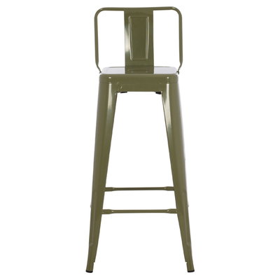 Karrige bar METAL MELITA HM8643.03, metal, 43x43x100cm, jeshile ulliri e errët