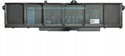 Bateri laptopi Dell Precision PWS 3561 3571, 6 cell, 97Wh, e zezë