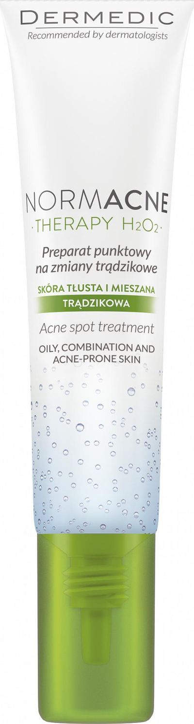 Xhel kundër akneve Dermedic Normacne Therapy, trajtim lokal, 15g, transparent