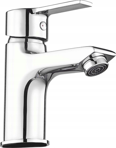 Rubinet lavamani Bralos Chrome, me aerator kursim uji, krom