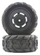 Rrota makine Himoto Monster Truck 1:12 21312B (HI / 21312B), 2 copë, të zeza