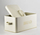 Kuti buke Cookini Sandy Vintage, metal, stil retro, beige