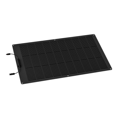 Panel diellor fleksibël EcoFlow 100W, monokristalin, IP68, i zi