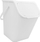 Канта за отпадоци BINI, 25L, капак со клик, бела
