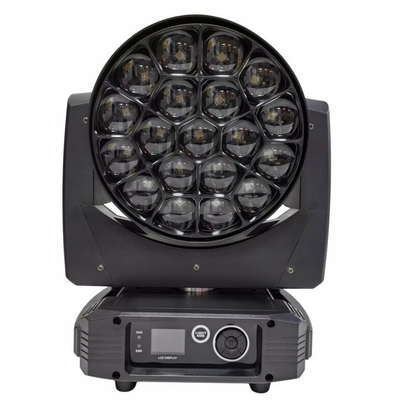 Reflektor skenik LED LIGHT4ME GALAXY MKII, 19x LED, RGBW, i zi