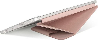 Kapak tablet Uniq Camden për iPad Pro 11" 2021, antimikrobial, me mbajtëse, rozë