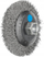 Furçë konike teli PFERD 43316003, inox 0.35 mm, 100 mm, gri