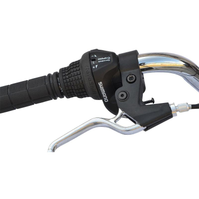 Tricikël rehabilitimi Enero 24", 3 rrota, 6 marshe Shimano, i verdhë