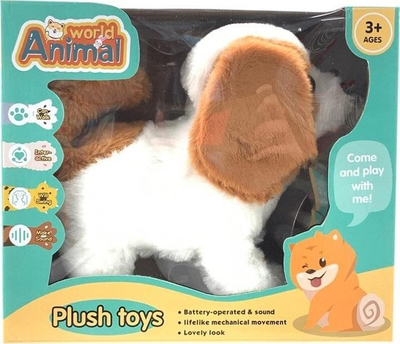 Lodër qen Askato Battery Powered Dog, për kalamaj 3+, me bateri
