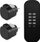 Set priza wireless me telekomandë Emos IP44, 2 copa, të zeza