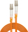Kabllo optike Lindy LWL Duplex, LC LC, 1m, multimode OM2