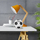 Kase kursimi si top futbolli, dekor, me shumë ngjyra