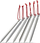 Kunja tenda Rockland Reflective Pegs, alumini, set 6 copë, 18 cm