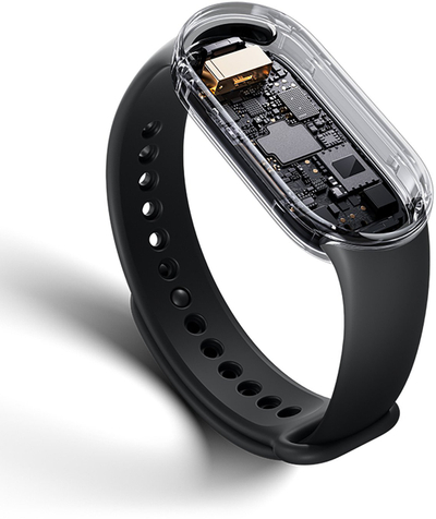 Byzylyk i zgjuar Xiaomi Smart Band 10, ekran me prekje, Mystic Rose