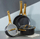Tенџере Ambition Royal Gold, 24 cm, 4.6L, кован алуминиум, сиво со златна боја