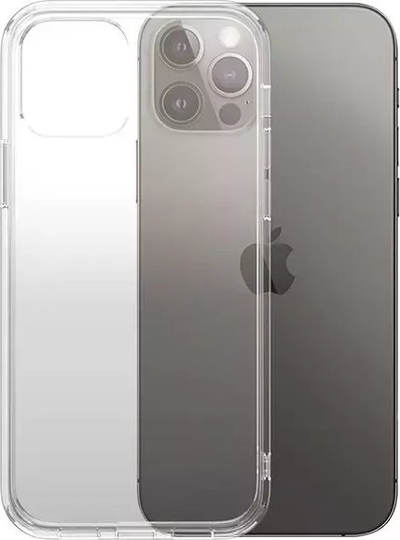 Këllëf telefoni PanzerGlass HardCase, për iPhone 12 Pro, antibakterial, transparent