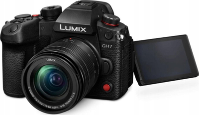 Kamerë Panasonic LUMIX GH7 DC GH7ME, lentë 12–60mm, 25.2MP, e zezë