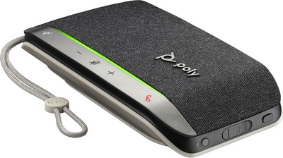 Speakerphone Poly Sync 20, USB A dhe Bluetooth, i certifikuar Microsoft Teams, argjend