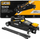 Krik hidraulik JCB T820050, 2T, lartësi 135–340mm, i zi