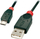 Kabllo USB Lindy USB-A - microUSB, 2m, jeshile