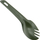 Enë kampingu Wildo Spork, 16.5cm, plastike pa BPA, jeshile ulliri