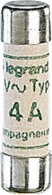 Siguresë qeramike Legrand 0 120 04, 4A, 8 x 32mm, e bardhë
