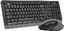 Set tastierë dhe mi A4Tech FG1035, wireless, 2000 dpi, gri
