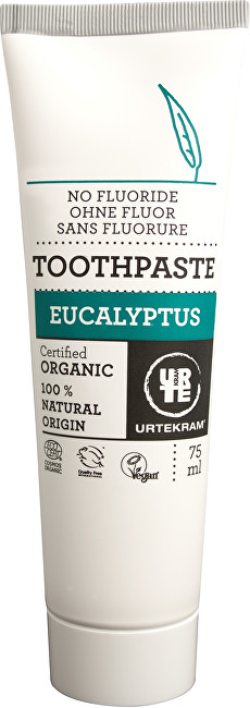 Past dhëmbësh Urtekram Eucalyptus, 75 ml