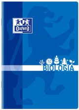 Fletore Oxford Biology A5, 60 fletë, paketo 5 copë, blu