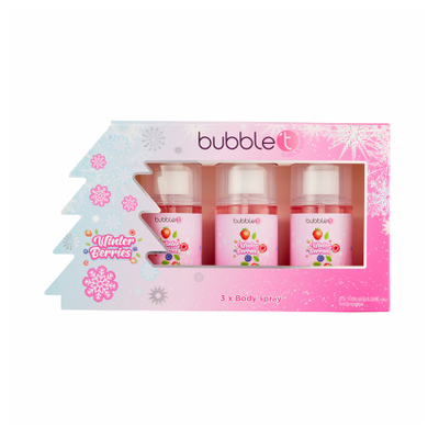 Bubble T Body Spray Set 3x100 ml